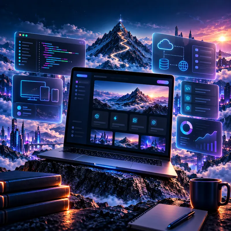 Portada del curso Desarrollo Web Moderno: de cero a producción
